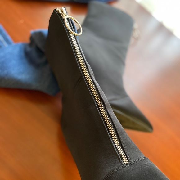 Fashion Nova Black Booties - Picture 4 of 7